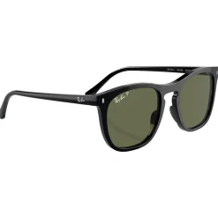 Lunettes de soleil Ray Ban RB2210 Polished Black Polar Green