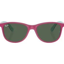 Lunettes de soleil Ray Ban RJ9077S Disney Sun Kids Lilo & Stitch Polished Fucsia Dark Green