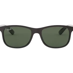 Lunettes de soleil Ray Ban RB4202 Andy Matte Black Green
