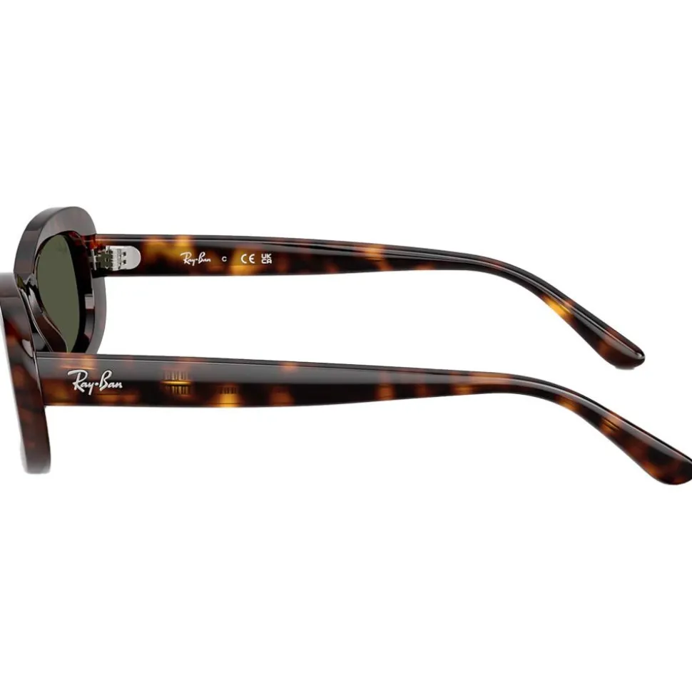 Lunettes de soleil Ray Ban RB2221 Polished Havana G-15 Green