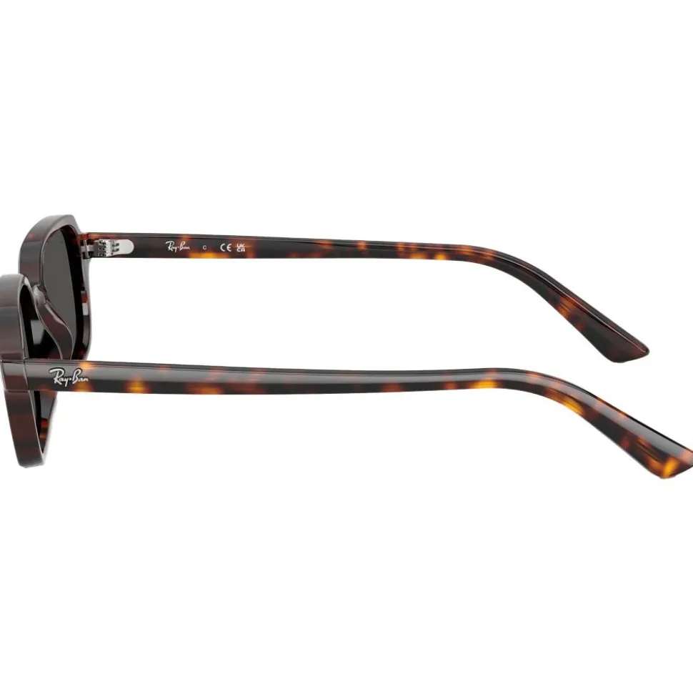 Lunettes de soleil Ray Ban RB4455 Zuri Polished Havana Dark Grey