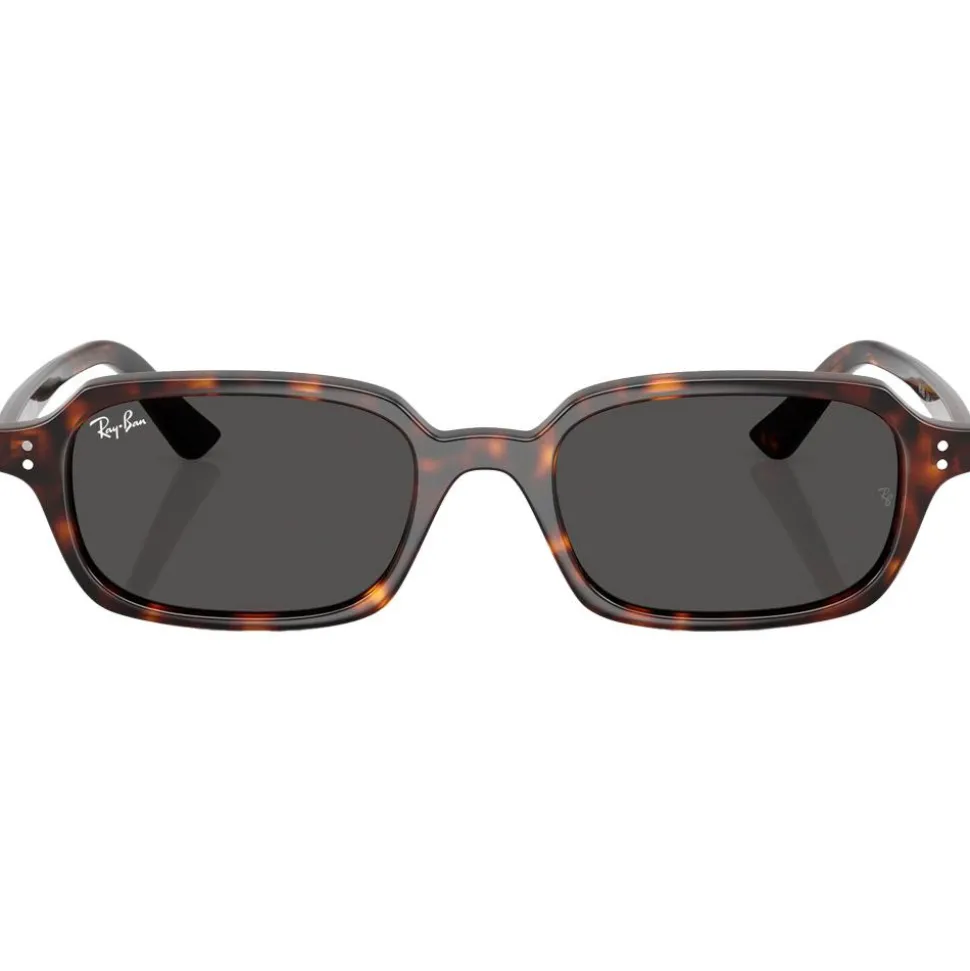 Lunettes de soleil Ray Ban RB4455 Zuri Polished Havana Dark Grey