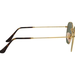 Lunettes de soleil Ray Ban RB3548N Hexagonal Flat Polished Gold Polar Green