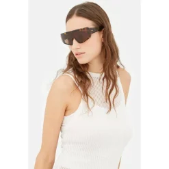 Lunettes de soleil Retro Super Future Zed Burnt Havana Brown