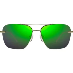 Lunettes de soleil Revo Air 3 Satin Gunmetal Serilium Dark Green Photochromic Polarized