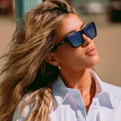 Lunettes de soleil Revo Chelsea Green Horn Serilium+ Terra Polarized