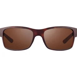 Lunettes de soleil Revo Crawler Matte Tortoise Serilium Terra Polarized