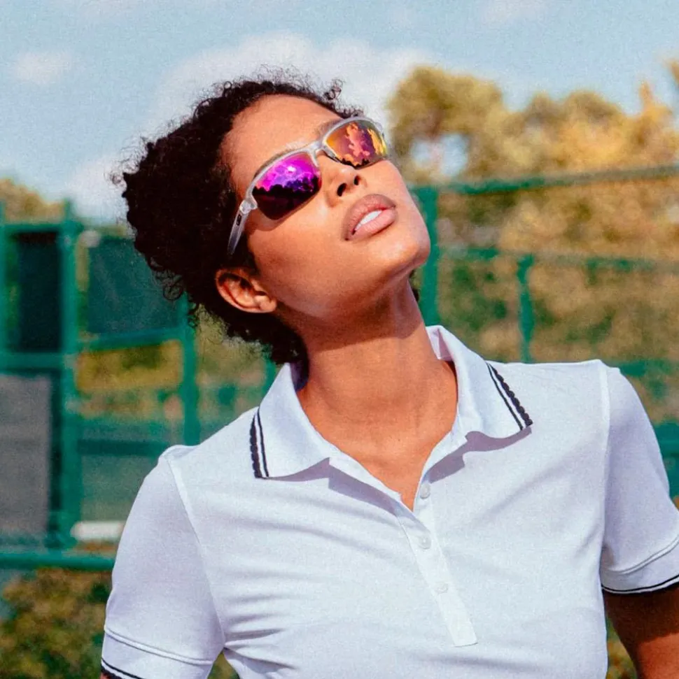 Lunettes de soleil Revo Crux N Matte Crystal Serilium Spectra Polarized