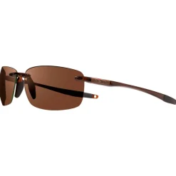 Lunettes de soleil Revo Descend N Crystal Brown Serilium+ Terra Polarized