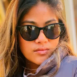 Lunettes de soleil Revo Daphne Black Serilium+ Graphite Polarized