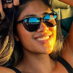 Lunettes de soleil Revo Daphne Black Serilium+ Graphite Polarized