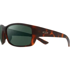 Lunettes de soleil Revo Dexter Matte Tortoise Crystal Smoke Green Polarized