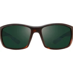 Lunettes de soleil Revo Dexter Matte Tortoise Crystal Smoke Green Polarized