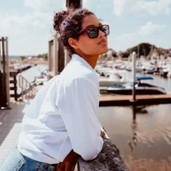 Lunettes de soleil Revo Indigo Burgundy Serilium+ Graphite Polarized