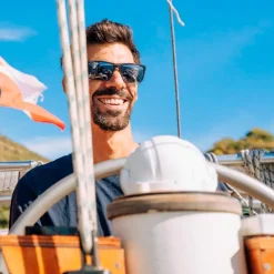 Lunettes de soleil Revo Winston Grey Horn Serilium+ Graphite Polarized