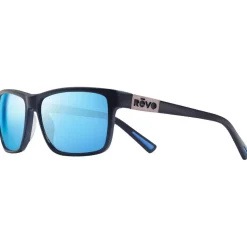 Lunettes de soleil Revo Winston Matte Black Serilium+ Blue Water Polarized