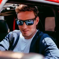 Lunettes de soleil Revo Winston Matte Black Serilium+ Blue Water Polarized