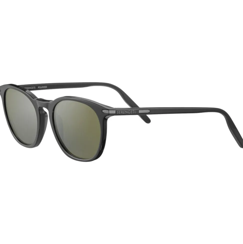 Lunettes de soleil Serengeti Arlie Shiny Black Mineral Polarized 555nm