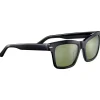 Lunettes de soleil Serengeti Winona Shiny Black Mineral Mineral Polarized 555Nm