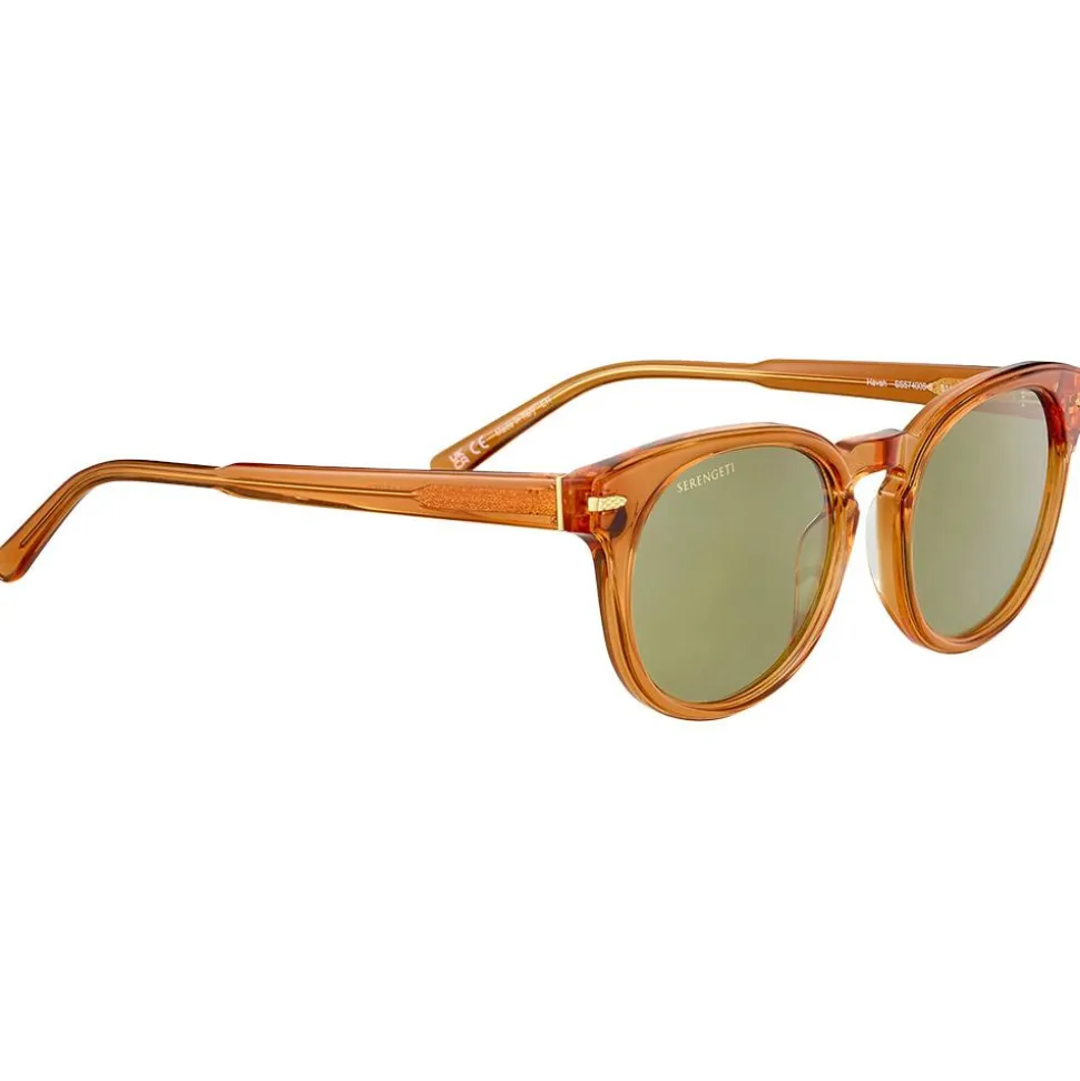 Lunettes de soleil Serengeti Havah Shiny Honey Polarized 555nm