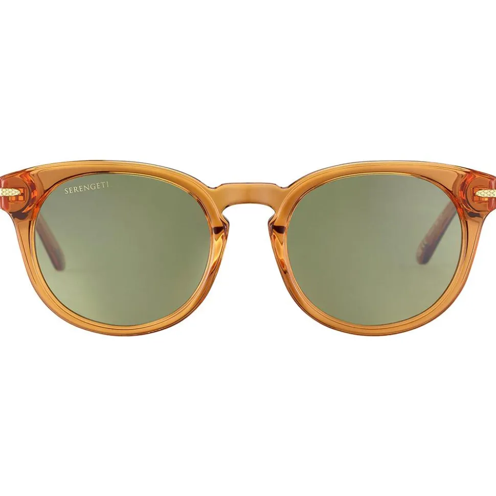 Lunettes de soleil Serengeti Havah Shiny Honey Polarized 555nm