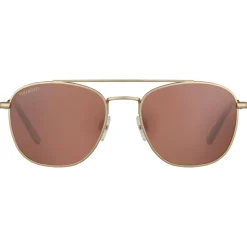 Lunettes de soleil Serengeti Carroll Matte Light Gold Polarized Drivers