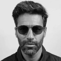 Lunettes de soleil Serengeti Carroll Matte Light Gold Polarized Drivers