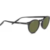 Lunettes de soleil Serengeti Raffaele Shiny Black Polarized 555nm