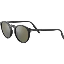 Lunettes de soleil Serengeti Raffaele Shiny Black Polarized 555nm