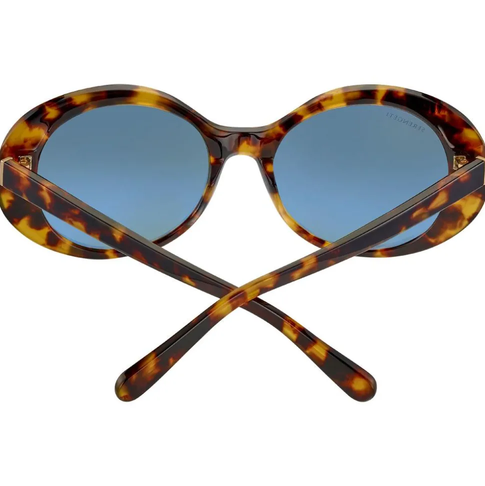 Lunettes de soleil Serengeti Bacall Shiny Tort Havana Mineral 555Nm