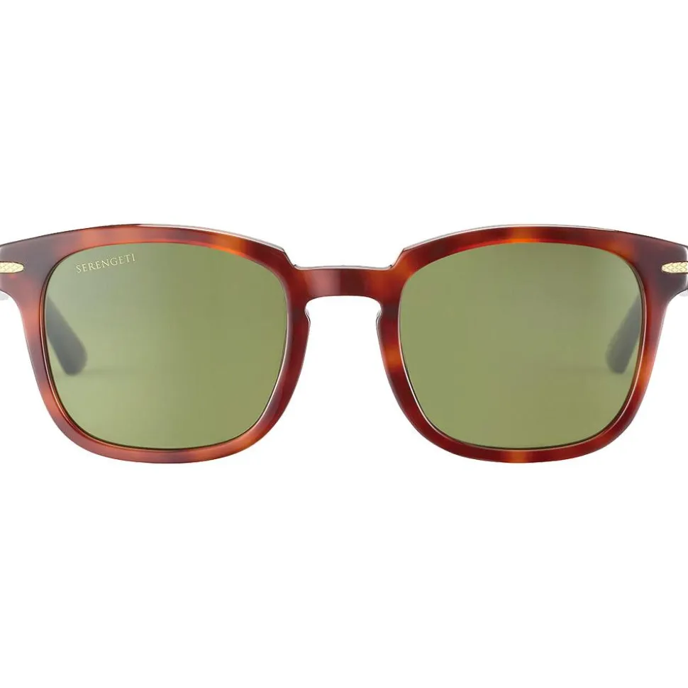 Lunettes de soleil Serengeti Ethan Shiny Classic Havana 555nm