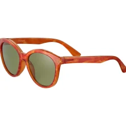 Lunettes de soleil Serengeti Endee Shiny Milky Vintage Tortoise Saturn 555nm