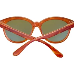 Lunettes de soleil Serengeti Endee Shiny Milky Vintage Tortoise Saturn 555nm