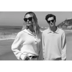 Lunettes de soleil Serengeti Endee Shiny Milky Vintage Tortoise Saturn 555nm