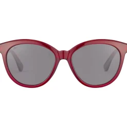 Lunettes de soleil Serengeti Endee Shiny Milky Red Saturn Polarized Smoke