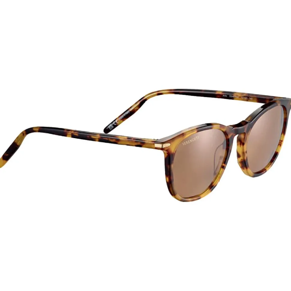 Lunettes de soleil Serengeti Arlie Shiny Classic Havana Polarized Drivers
