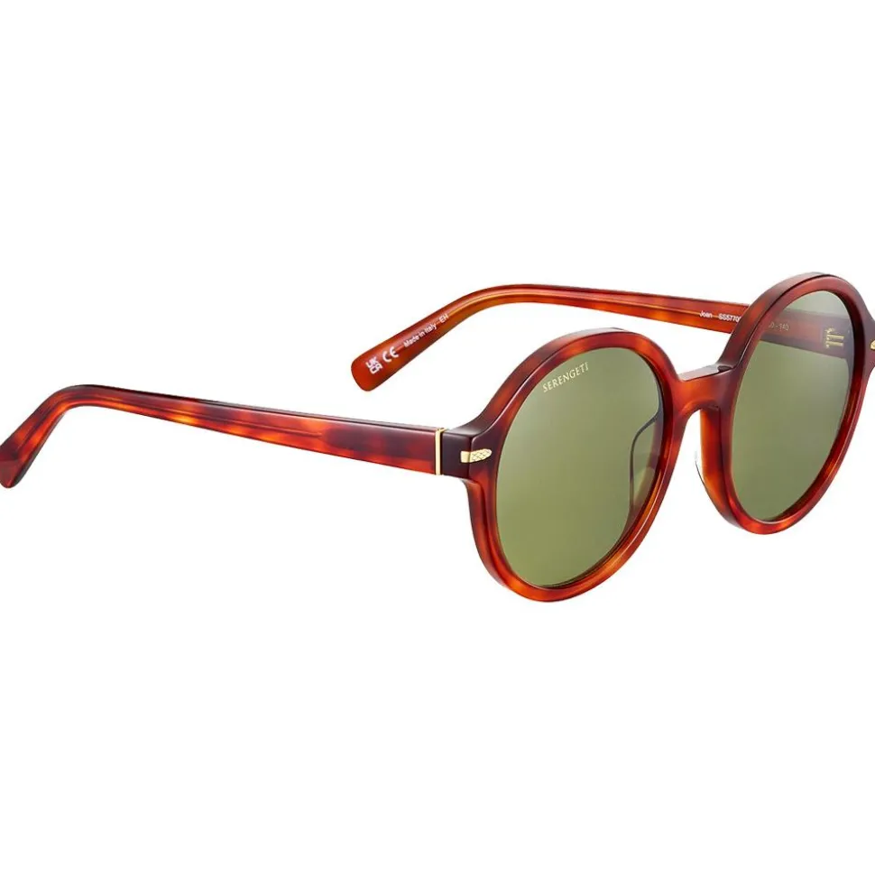 Lunettes de soleil Serengeti Joan Shiny Classic Havana Polarized 555nm