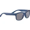 Lunettes de soleil Serengeti Chandler Matte Crystal Blue Saturn Polarized Smoke