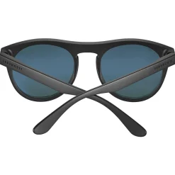 Lunettes de soleil Serengeti Kingman Matte Black Saturn Polarized Petrol Blue