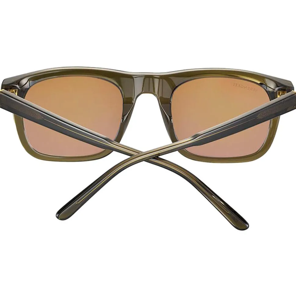 Lunettes de soleil Serengeti Charlton Shiny Crystal Dark Green Polarized Drivers