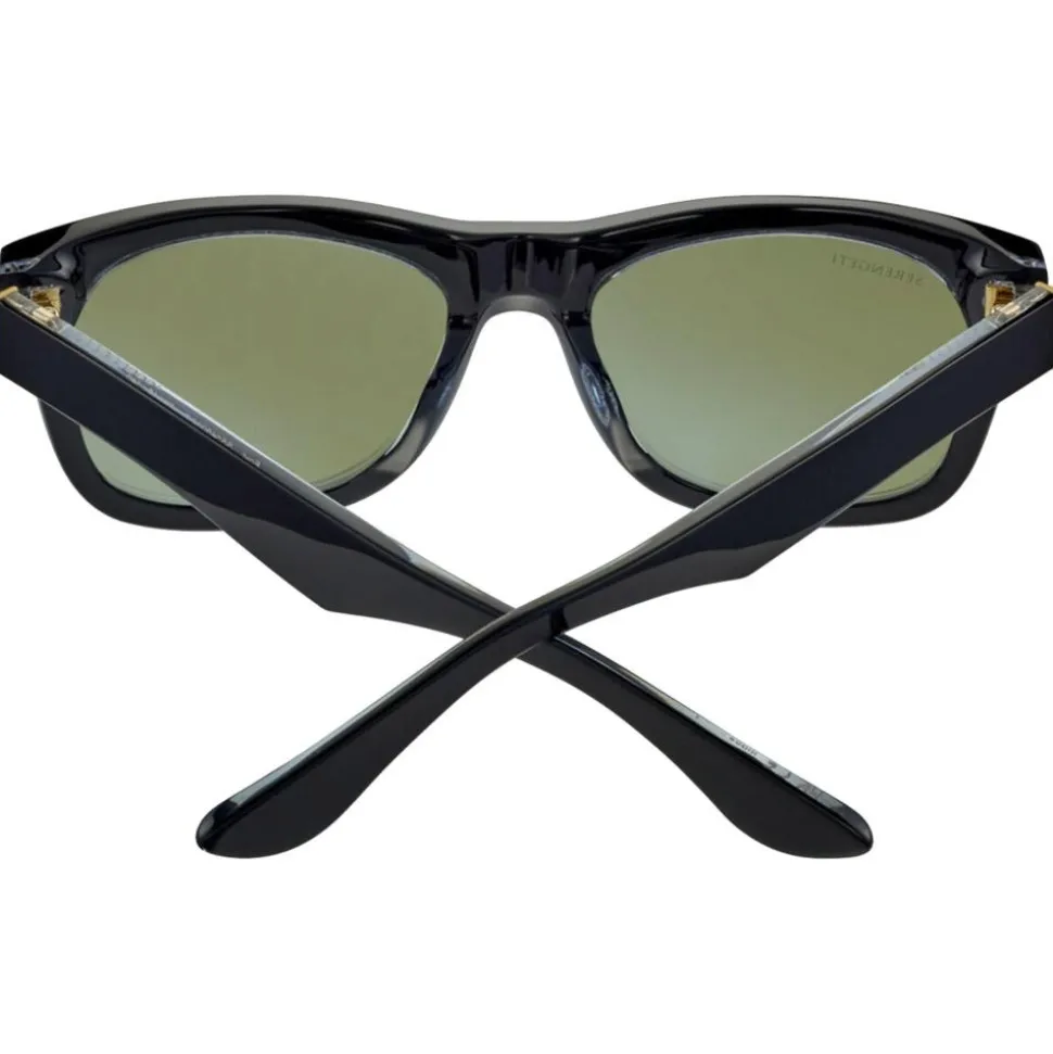 Lunettes de soleil Serengeti Foyt Shiny Black Transparent Layer 555nm