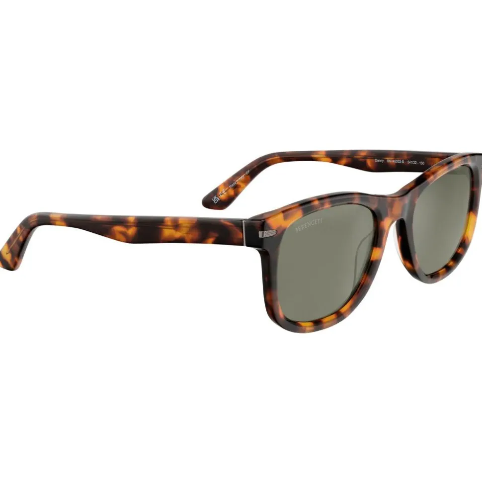 Lunettes de soleil Serengeti Danny Shiny Classic Havana Polarized 555nm