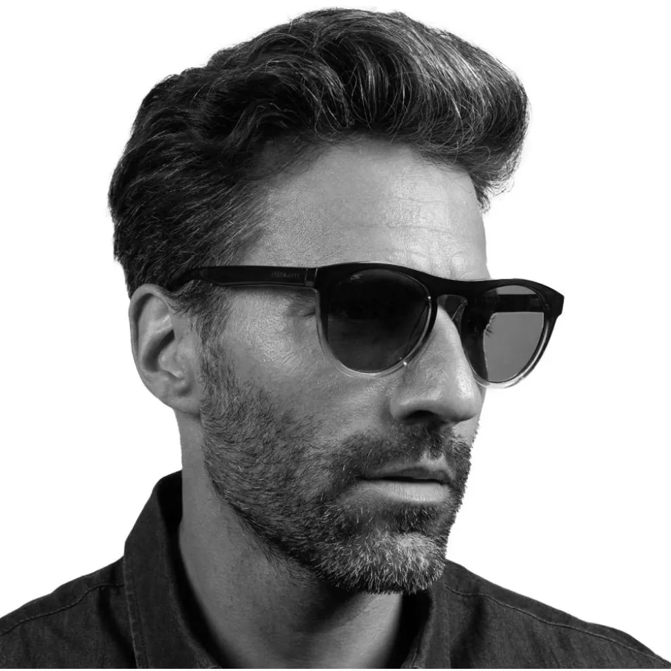 Lunettes de soleil Serengeti Kingman Shiny Tortoise Dark Blue Saturn Polarized Drivers