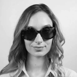 Lunettes de soleil Serengeti Bacall Shiny Crystal Caramel Brown Drivers Gradient