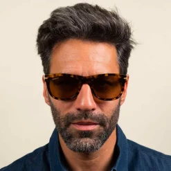 Lunettes de soleil Serengeti Foyt Large Shiny Tortoise Havana Mineral Drivers