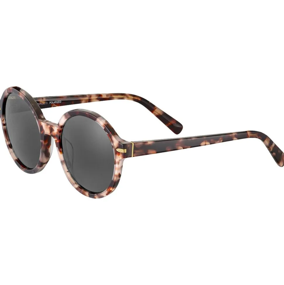 Lunettes de soleil Serengeti Joan Shiny Confidential Havana Polarized Smoke
