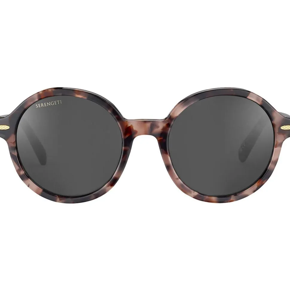 Lunettes de soleil Serengeti Joan Shiny Confidential Havana Polarized Smoke