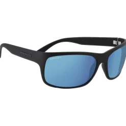 Lunettes de soleil Serengeti Pistoia Matte Black Mineral Polarized 555Nm Blue