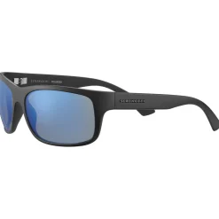 Lunettes de soleil Serengeti Pistoia Matte Black Mineral Polarized 555Nm Blue