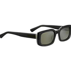 Lunettes de soleil Serengeti Nicholson Shiny Black Transparent Layer Mineral Polarized 555nm